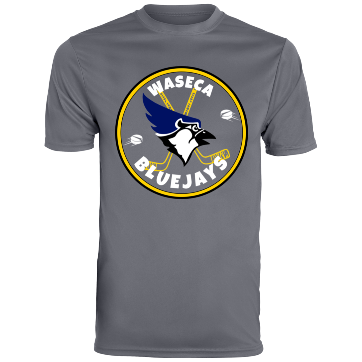 Youth Waseca Bluejays Hockey Athletic Shirt