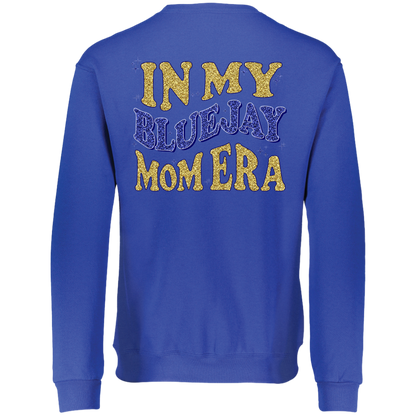 Waseca Bluejay Mom Sweatshirt - In My Bluejay Mom Era - Full Faux Glitter Design