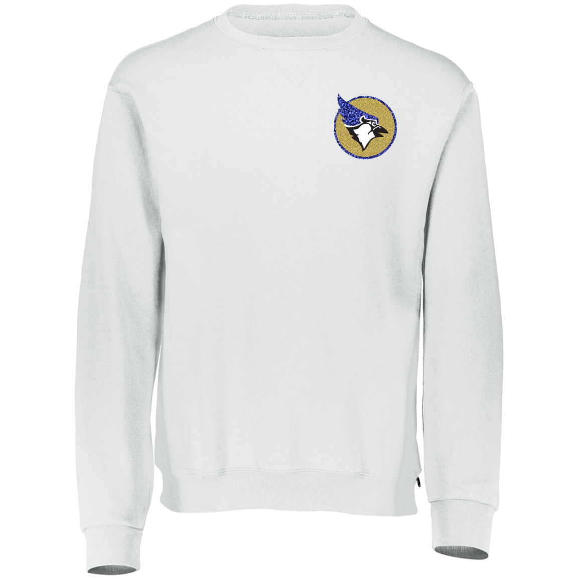 Teen Gift - Waseca Bluejays Sweatshirt - In My Bluejay Era - Full Faux Glitter Design