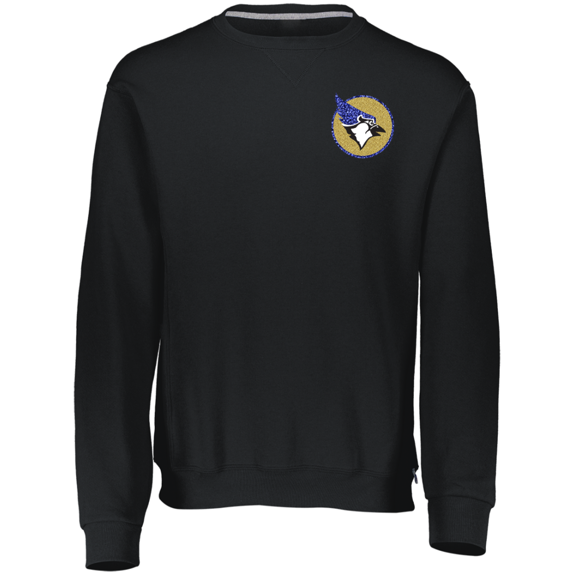 Teen Gift - Waseca Bluejays Sweatshirt - In My Bluejay Era - Full Faux Glitter Design