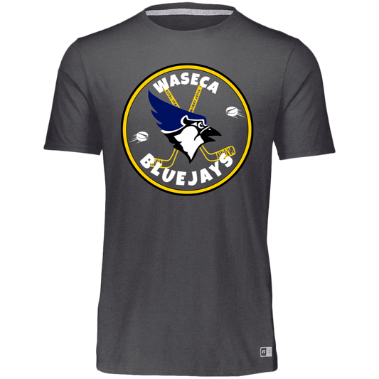 Waseca Bluejays Hockey Athletic T-shirt - Circle Logo