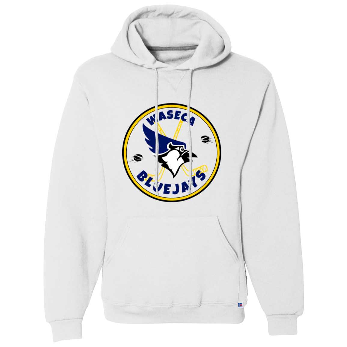 Waseca Bluejay Hockey Sweatshirt - Waseca Fan Shirt - Bluejay Hockey