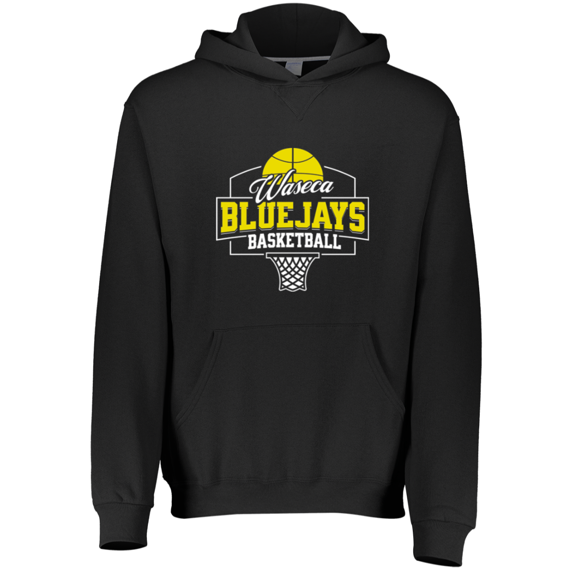 Waseca Bluejays Basketball Crest - Adult and Youth Sizes