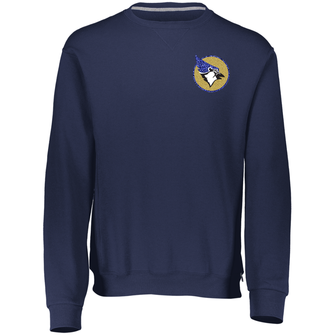 Teen Gift - Waseca Bluejays Sweatshirt - In My Bluejay Era - Full Faux Glitter Design