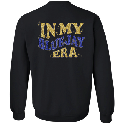 YOUTH Waseca Bluejay Sweatshirt - In My Bluejay Era - Faux Glitter Design