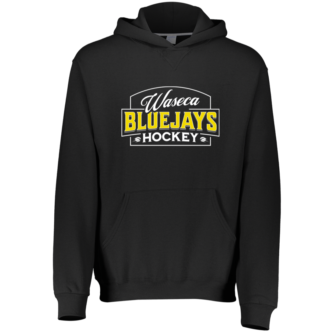 Waseca Bluejays Hockey Crest Design - Youth and Adult Sizes