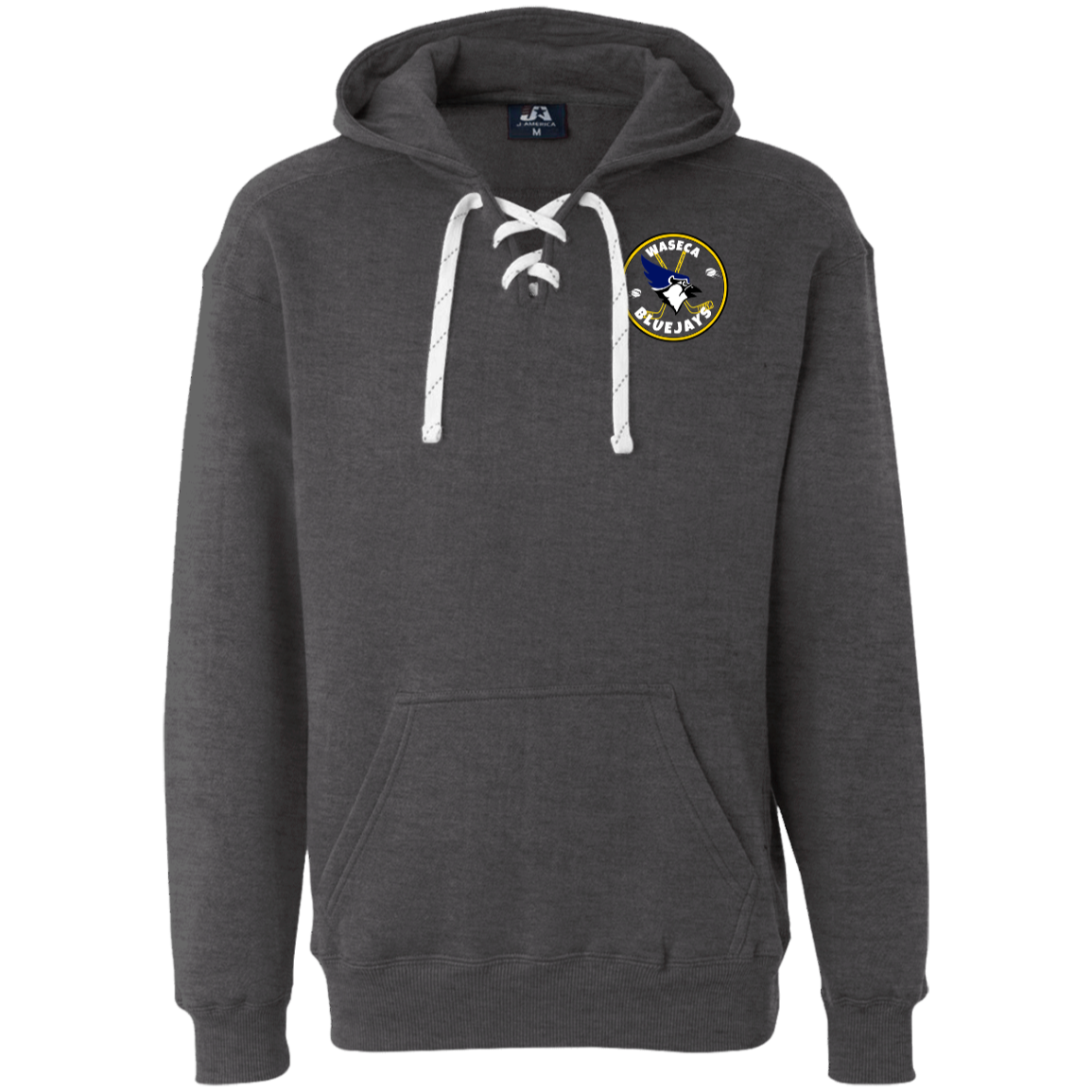 Waseca Bluejays Hockey Lace Hoodie