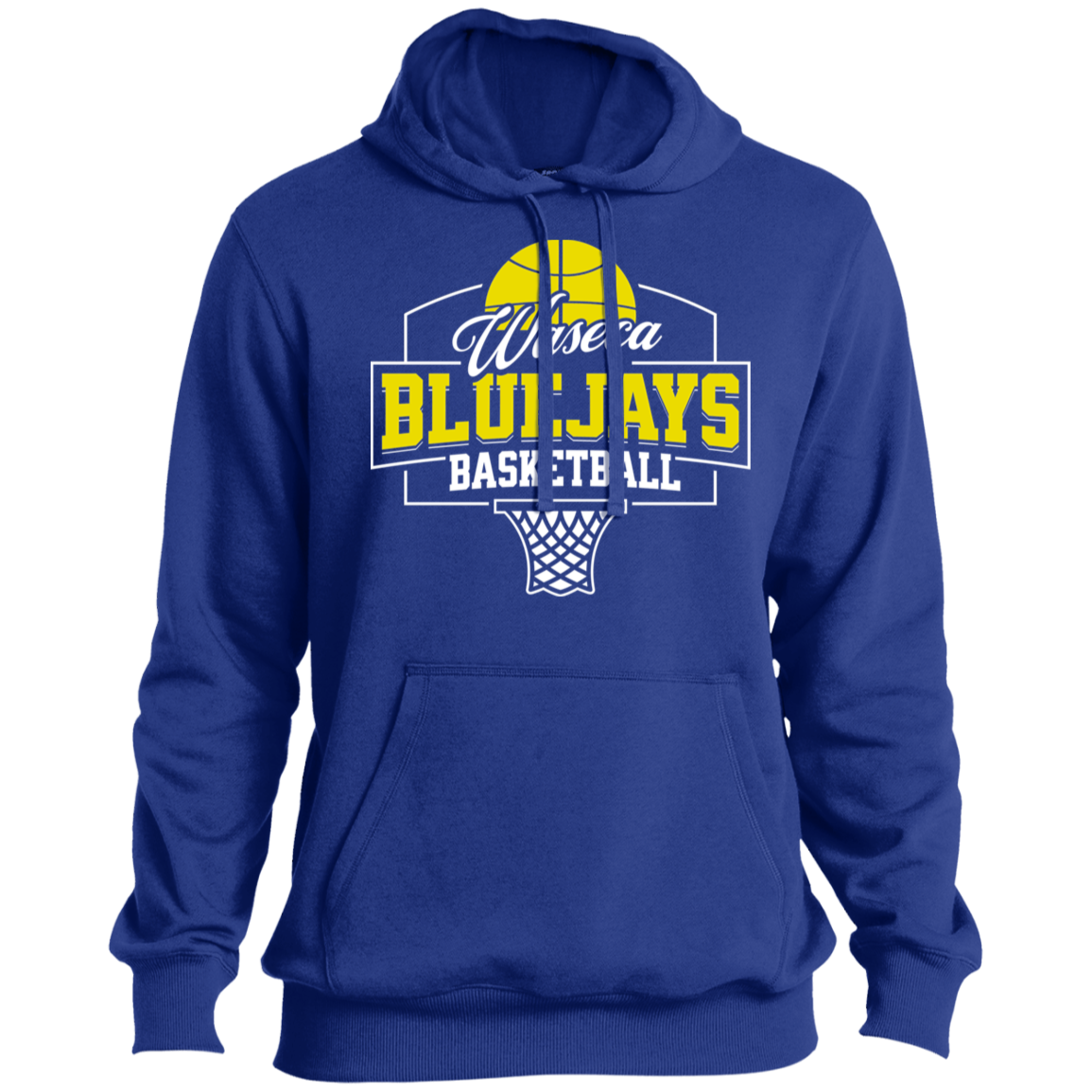 Waseca Bluejays Basketball Crest - Adult and Youth Sizes