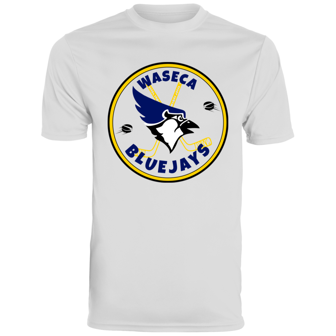 Youth Waseca Bluejays Hockey Athletic Shirt