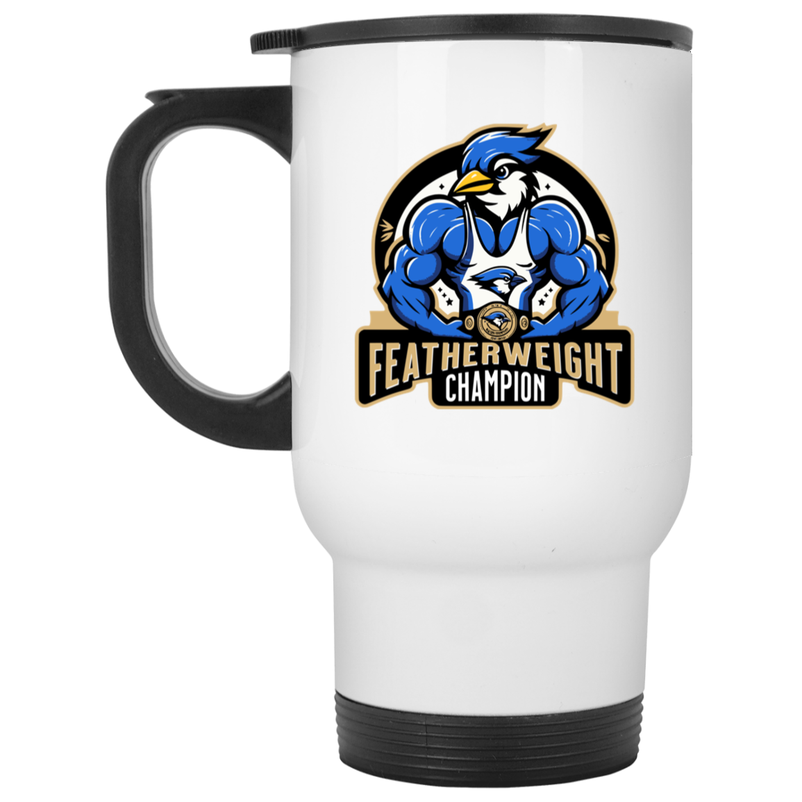 14oz Bluejay Wrestling Stainless Steel Tumblers - Four Exclusive Designs