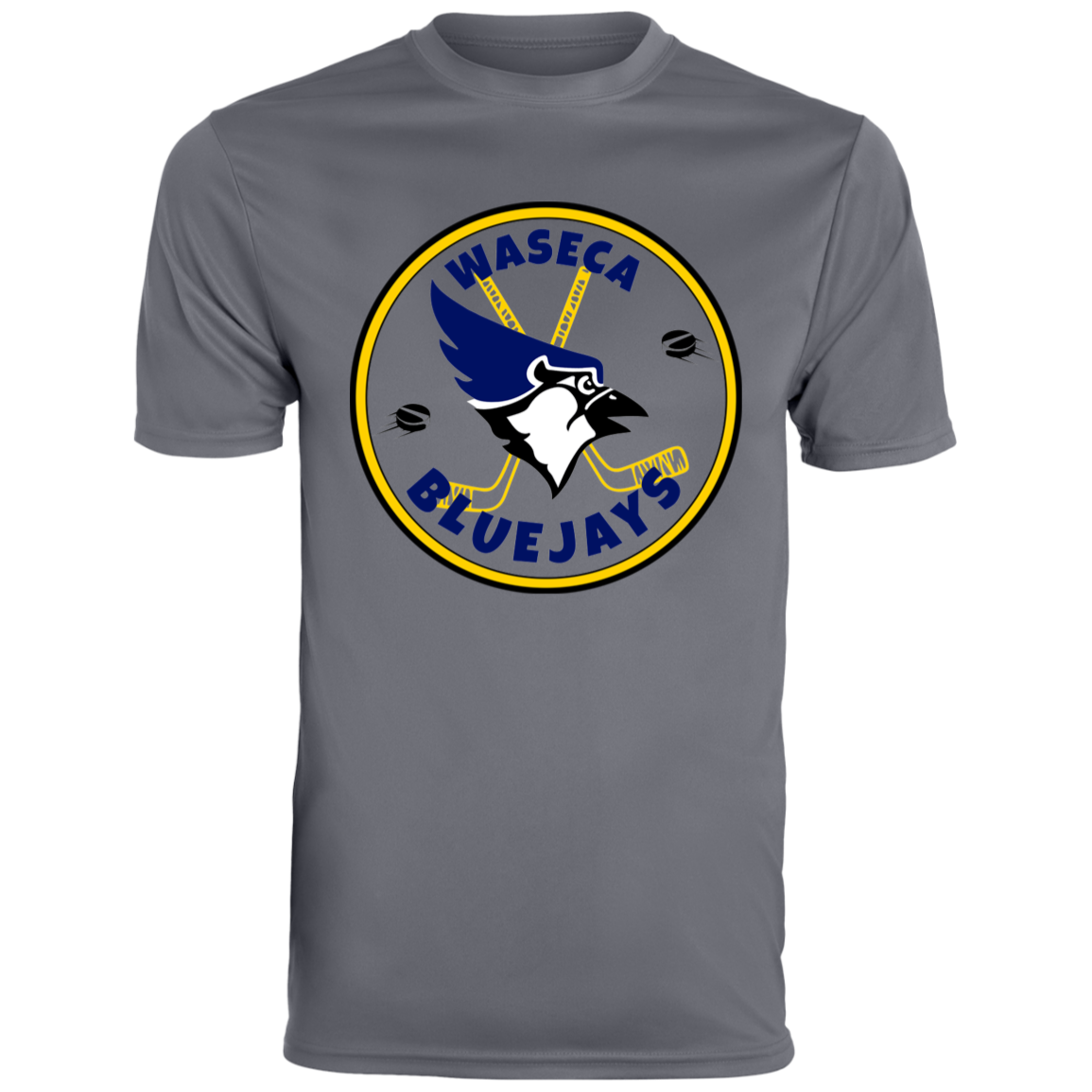 Youth Waseca Bluejays Hockey Athletic Shirt