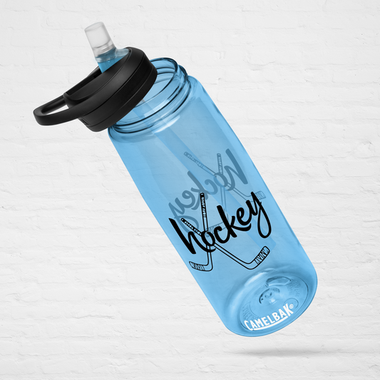 Hockey Water Bottle Camelbak Water Bottle - Gift for Hockey Players, Hockey Mom, Hockey Dad