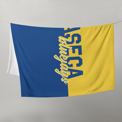 Super Soft Waseca Bluejay Hockey Throw Blanket