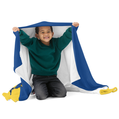 Super Soft Waseca Bluejay Hockey Throw Blanket