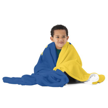 Super Soft Waseca Bluejay Hockey Throw Blanket