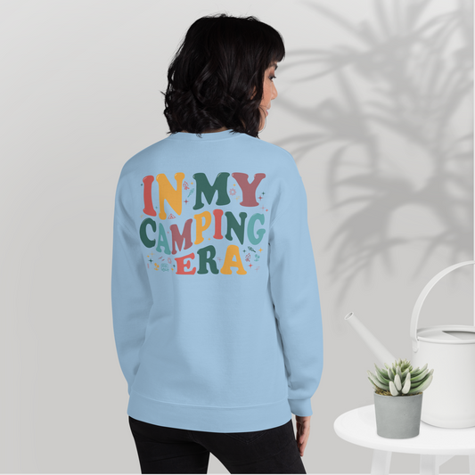 In My Era Sweatshirt, Boho Colors, Camping Era Shirt, Camping Gifts for Women, Happy Camper Sweatshirt