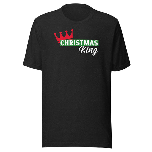 Christmas King - Couples Christmas Shirts - Unisex t-shirt