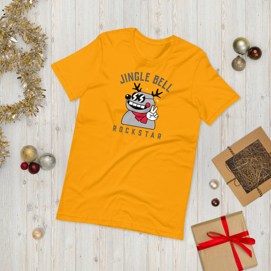 Jingle Bell Rockstar Christmas Sayings Shirt - Jingle Bell Rock