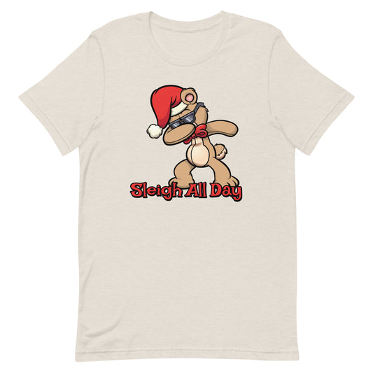 Sleigh All Day Christmas Dabbing Shirt