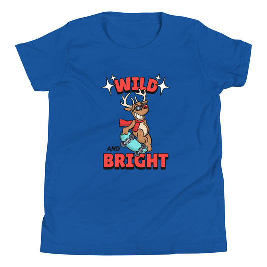 Youth Wild and Bright - Funny Christmas Sayings -  Funny Youth Shirt