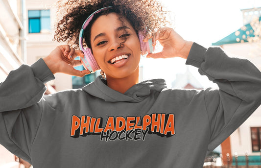 Philadelphia Hockey Sweatshirt | Hockey Fan Gift | Philadelphia Sweatshirt | Hockey Sweatshirt