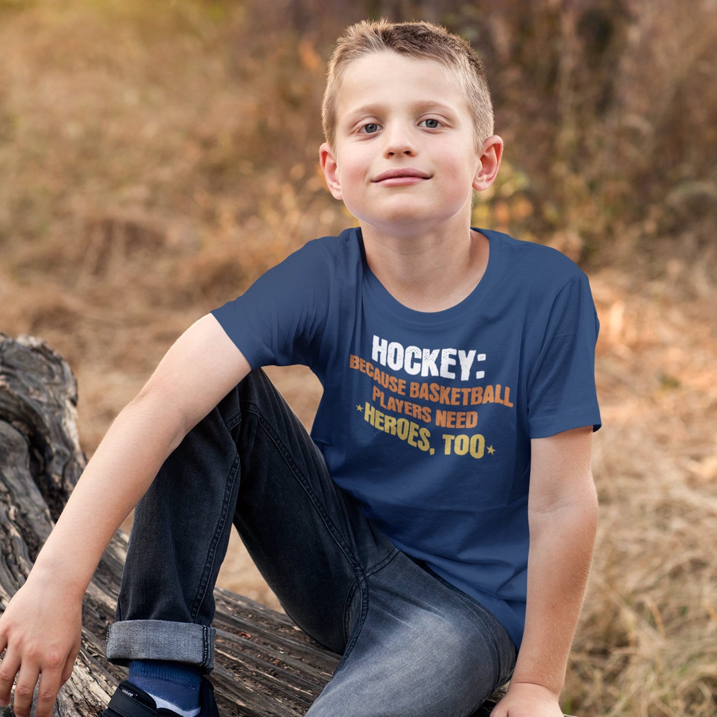 Funny Hockey Shirt - Kids Hockey Shirt - Hockey Humor