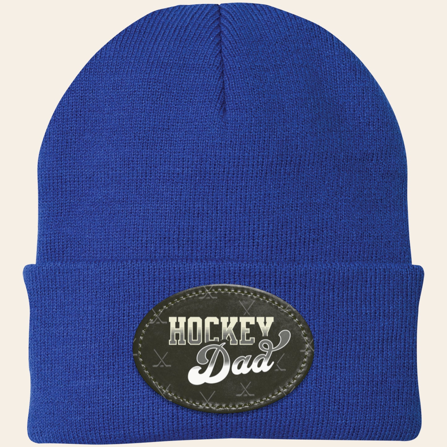 Hockey Dad Beanie - Hockey Dad Hat - Hockey Gift for Dad