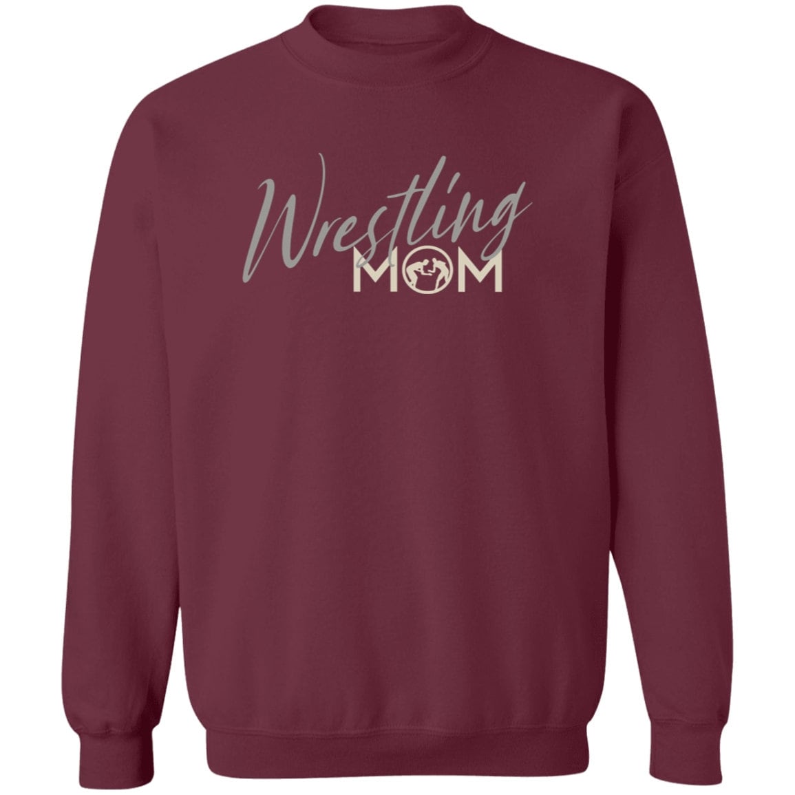 Wrestling Mom Crewneck Sweatshirt