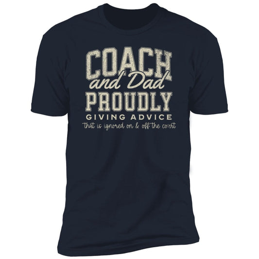 Dad Coach Shirt | Sports Gift | Court Dad Gift | Funny Coach Shirt | Coach and Dad