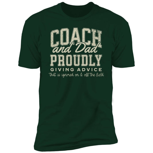 Dad Coach Shirt | Football Gift | Soccer Dad Gift | Funny Coach Shirt | Coach and Dad | Baseball Dad