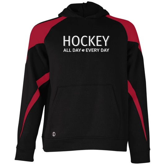 Kids Hockey Sweatshirt - Hockey All Day Shirt - Funny Hockey Shirt - Athletic Sweatshirt