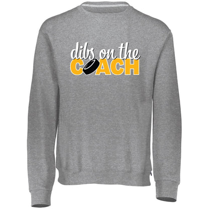 Dibs on the Coach Hockey Sweatshirt | Funny Hockey | Gift For Hockey Mom | Hockey Girlfriend | Hockey Fiancé