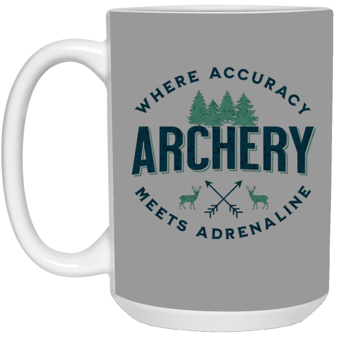 Archery Enthusiast 15 oz Coffee Mug - Gift for Archer - Archery Gifts - Archery Sayings