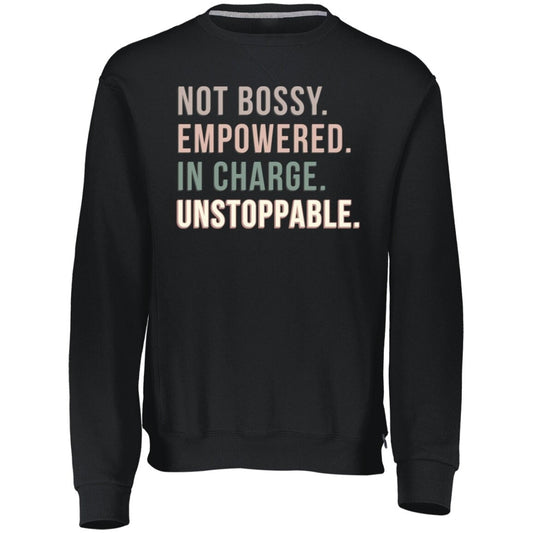 Not Bossy Sweatshirt | Gift for Friend Shirt | Not Bossy Just Aggressively Helpful Sweatshirt | Funny Mom Shirt | Mom Crewneck