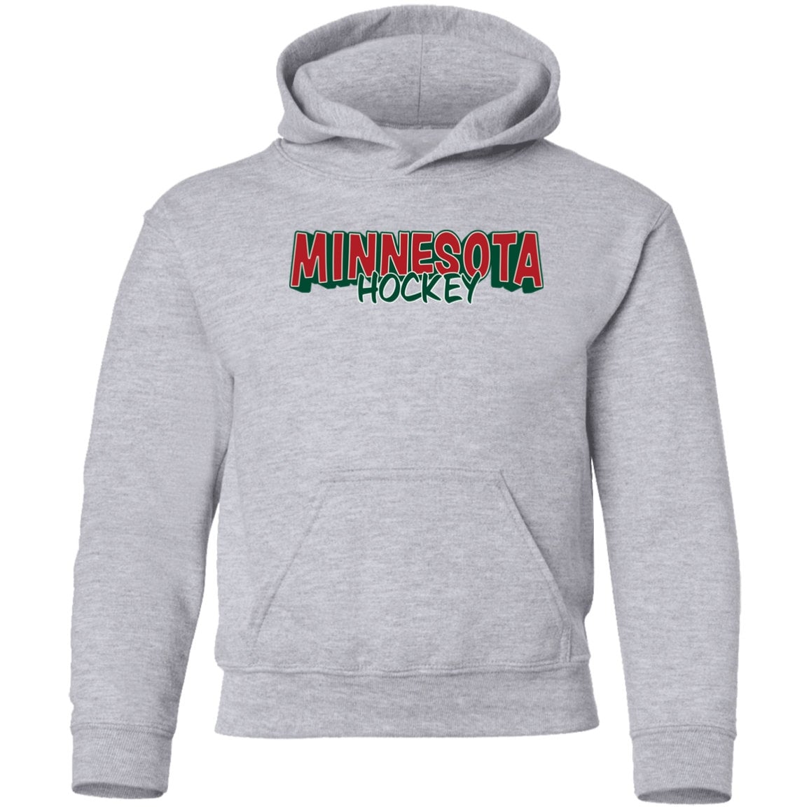 YOUTH Minnesota Hockey Sweatshirt | Hockey Fan Gift | Wild Hockey Shirt | Minnesota Fan Shirt