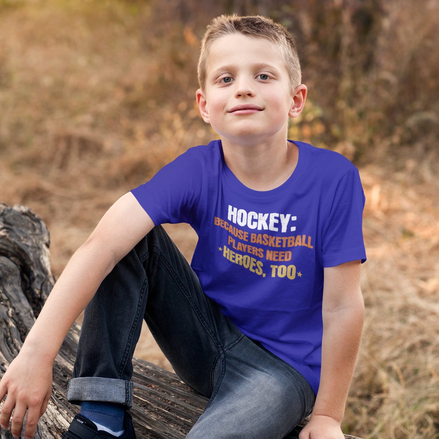 Funny Hockey Shirt - Kids Hockey Shirt - Hockey Humor