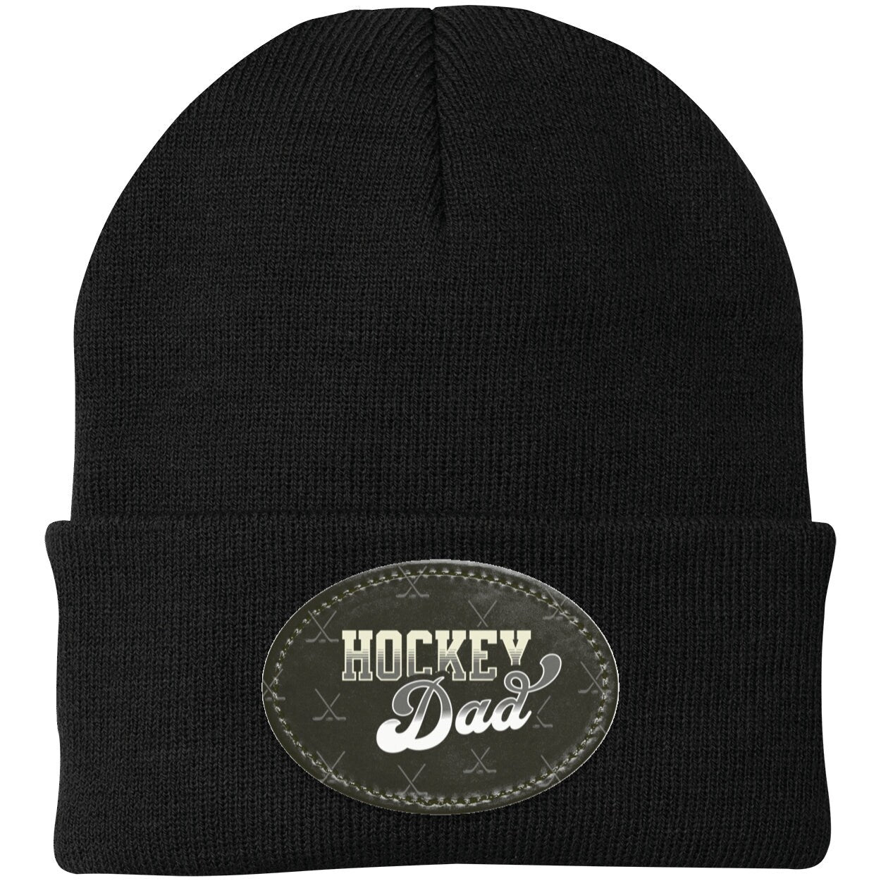 Hockey Dad Beanie - Hockey Dad Hat - Hockey Gift for Dad