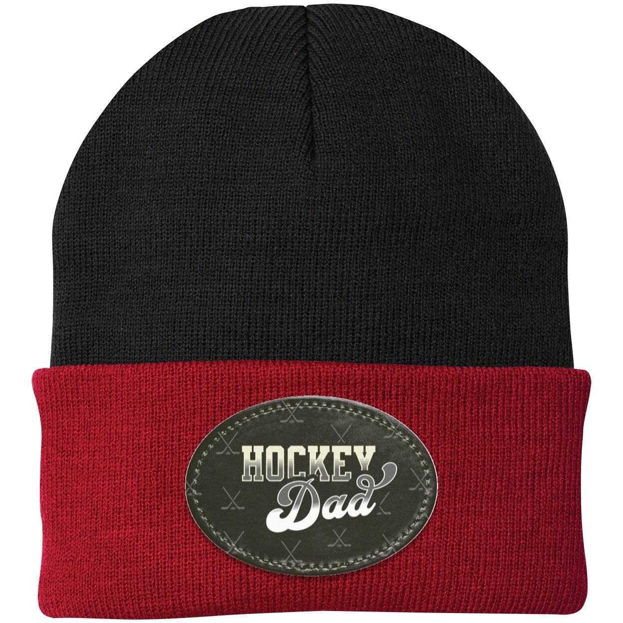 Hockey Dad Beanie - Hockey Dad Hat - Hockey Gift for Dad