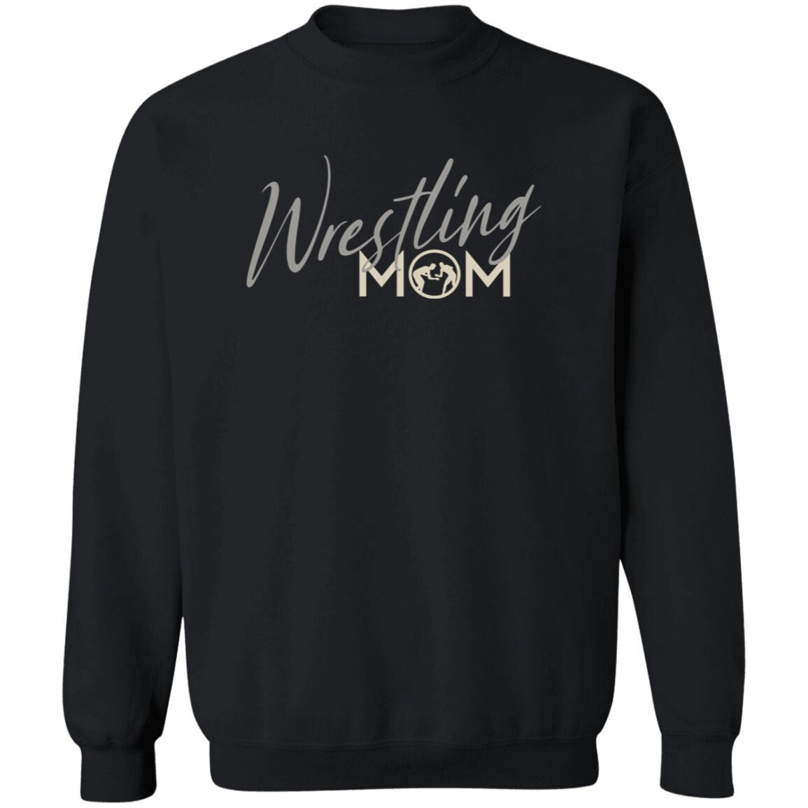 Wrestling Mom Crewneck Sweatshirt